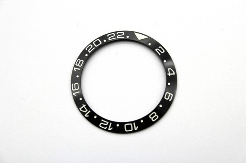 Keramik bezel insert schwarz