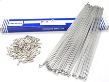 Speichen "Alpina" 2,33 mm glatt, Niro, 20 Stück