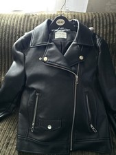 Zara Kunstlederjacke Mädchen