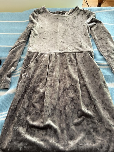 Kleid samt grau 122 - samt, 122-128