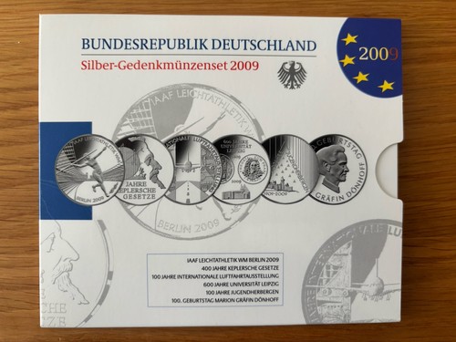 Brd silber gedenkmünzen - brd, silber-gedenkmünzen