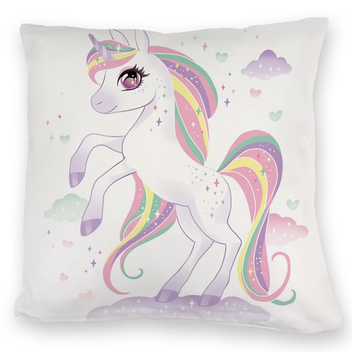 Einhorn kuschelkissen mit - kuschelkissen,