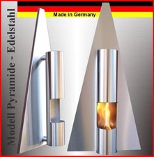 ETHANOLKAMIN GELKAMIN KAMIN CHEMINEE FIREPLACE PYRAMIDE