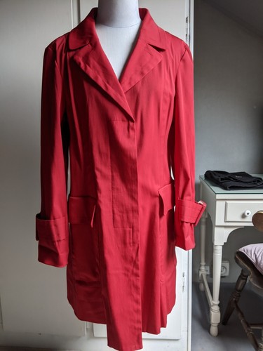 Damenmantel farbe rot m - damenmantel,