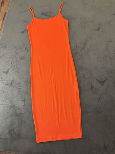 Geripptes schlauchkleid - geripptes, v