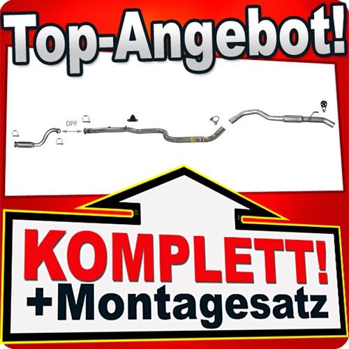 Auspuff für citroen grand - auspuff,