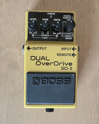 Boss dual overdrive - boss, sd-2