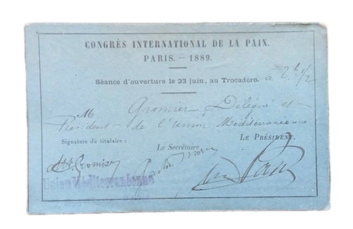 Karte friedenskongress paris - friedenskongress,