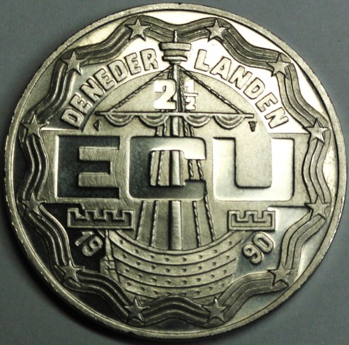 Niederlande 1990 ecu - 2,5,