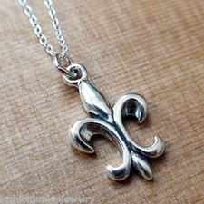 Fleur De Lis Necklace - 925