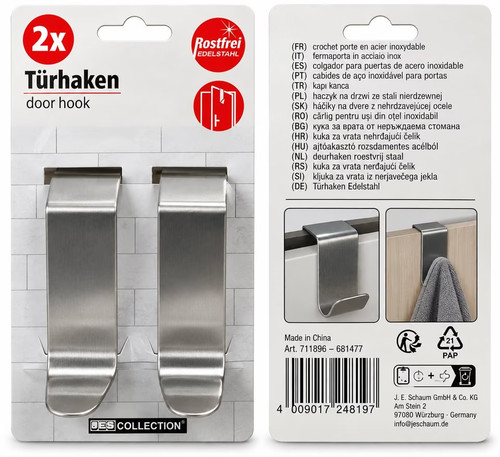 Türhaken edelstahl - türhaken,