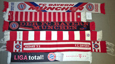 FC Bayern München Schals / 6 Stück / Sammelauflösung / Versandkostenfrei / 3