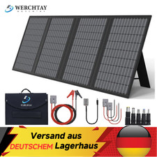 Faltbar Tragbar Solarpanel 12V 100W 200W 300W für Batterie Wohnmobil Camping RV