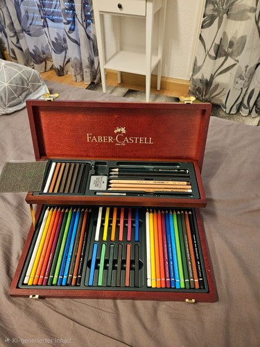 Faber castell holzkoffer art - faber,