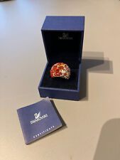 Swarovski Cocktail Ring "Chic" , rot/gold Gr. 52 nur 1x getragen
