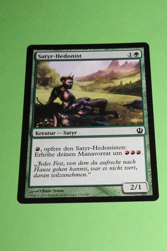 Mtg theros satyr hedonist - 1x,