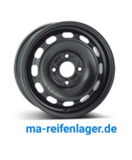 4x 5,5x14 ET47,5 LK4x108 Stahlfelgen 6275 Ford Fiesta Fusion JU2 Mazda 2 DY