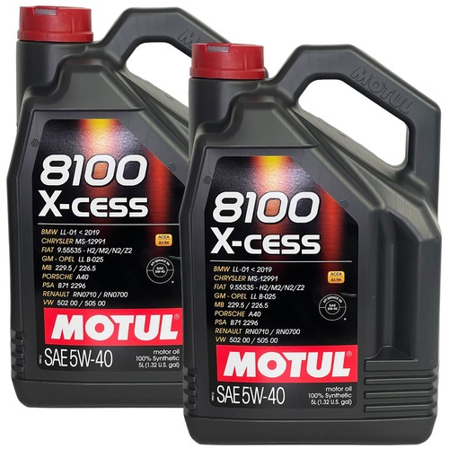 2x5 liter motul 8100 cess - motul, x-cess