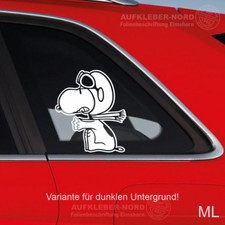 Aufkleber Snoopy Baron 20cm ML