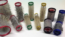 Borsten-Metallwickler Drahtwickler LANG + KURZ WÄHLBAR Lockenwickler Wickler