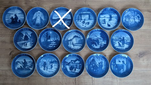 15x weihnachtsteller - 15x,