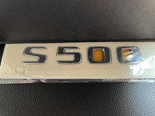 Lettering nameplate "S500"