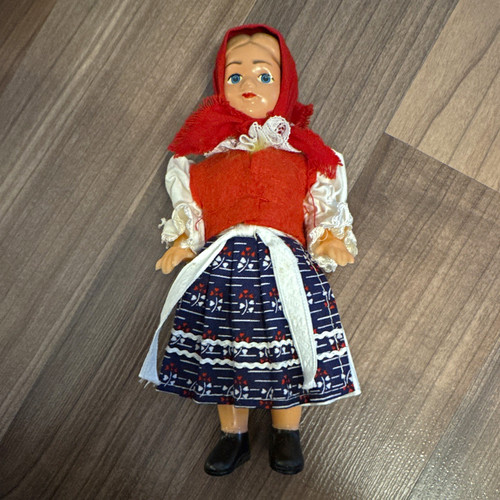 Vintage trachtenpuppe - vintage,