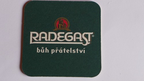 Bierdeckel tschechien radegast - bierdeckel,