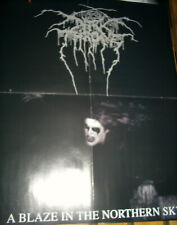 DARKTHRONE - A BLAZE IN THE NORTHERN SKY- POSTER A2  - BLACK METAL RAR