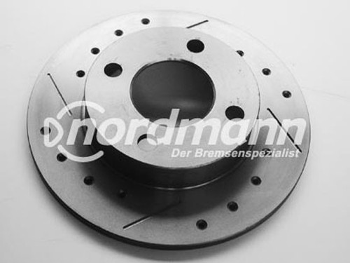 Bremsscheibe gelocht - , u