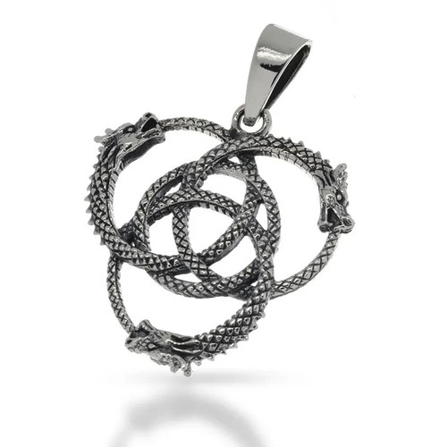 Keltischer knoten drachen - keltischer,
