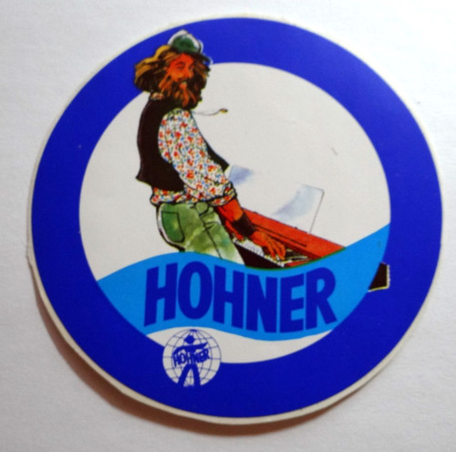 Werbe aufkleber hohner piano - werbe-aufkleber,