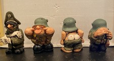 4  Sturmtruppen Figuren Artefice Ottanta Decorato a Mano Italien