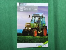 Prospekt Traktoren Fendt Farmer 250 V - 260 V - 270 V - 280 V - 280 P