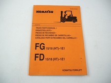 Komatsu FG FD 15 18 (HT)-1E1