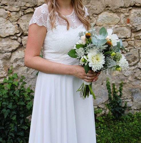 Hochzeitskleid zweiteiler - hochzeitskleid,