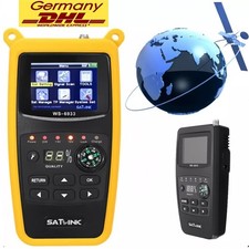 Satlink WS-6933 Camping Satfinder HD DVB-S + DVB-S2 8PSK SAT Messgerät EU Plug
