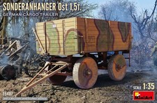 MIN35487 - Miniart 1:35 - Sonderanhager Ost 1.5t German Cargo Trailer