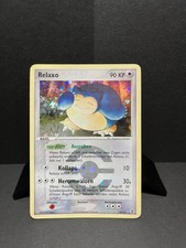 2004 Vintage Pokemon Relaxo 15/112 Ex Feuerrot  & Blattgrün Reverse Holo Deutsch