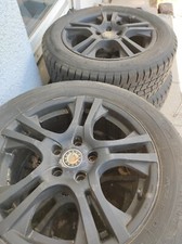 Alufelgen 17 Zoll 5 Lochen mit Schrauben. KBA 47282