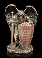 Ritter Engel Figur - Der Herr sei gepriesen - Veronese Erzengel Elfe Fee Statue 