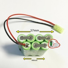 Modellbau Akkupack 8.4 V 2300mAh NiMh 7er Pack Hump Mini TamiyaStecker Mignon AA