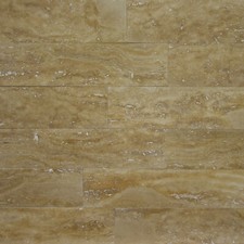 1 Musterstück Travertin Scabas Antik Gold gespachtelt und geschliffen Fliese