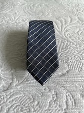 Krawatte H&M, Slim, Blau mit