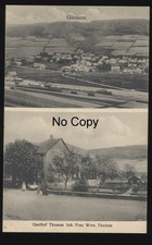 #1613 AK Gönnern Angelburg Kr. Marburg-Biedenkopf Gasthof Thomas Bahnhof 1915