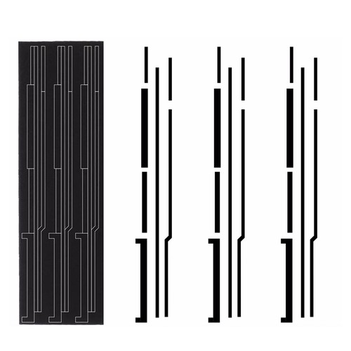 Fach lichtdichtungs set für - 3-fach,