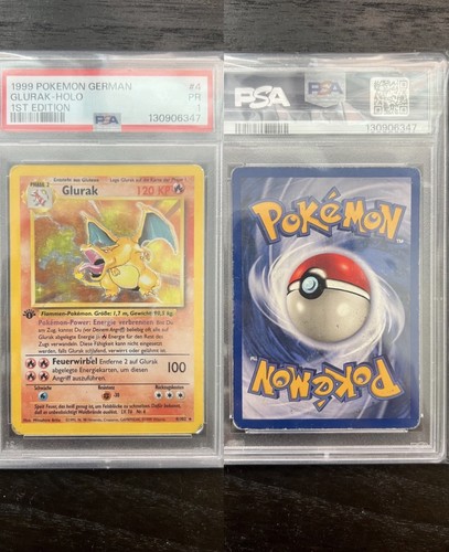Pokémon tcg glurak - glurak, holo