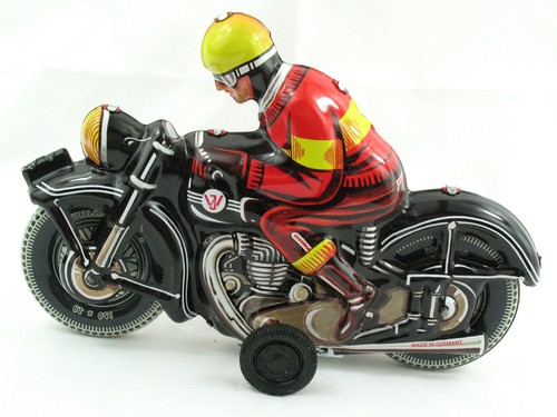 Blechspielzeug motorrad - blechspielzeug,