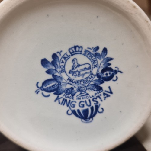 Delft tabakdose mit tabak - delft,