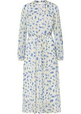 Maxikleid Gr. 34 Vanillegelb